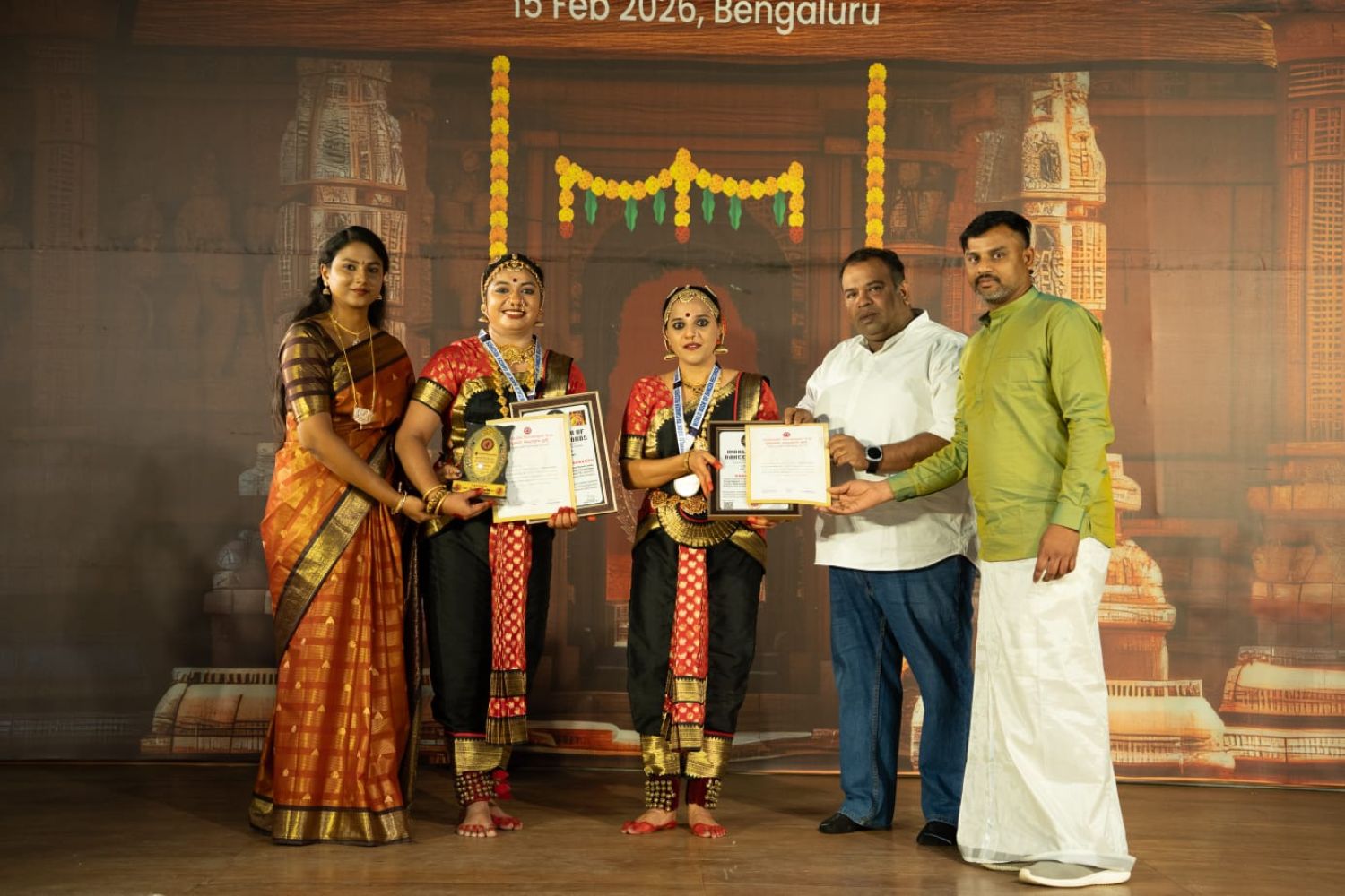 World Book of Dancer Records Mahashivratri event