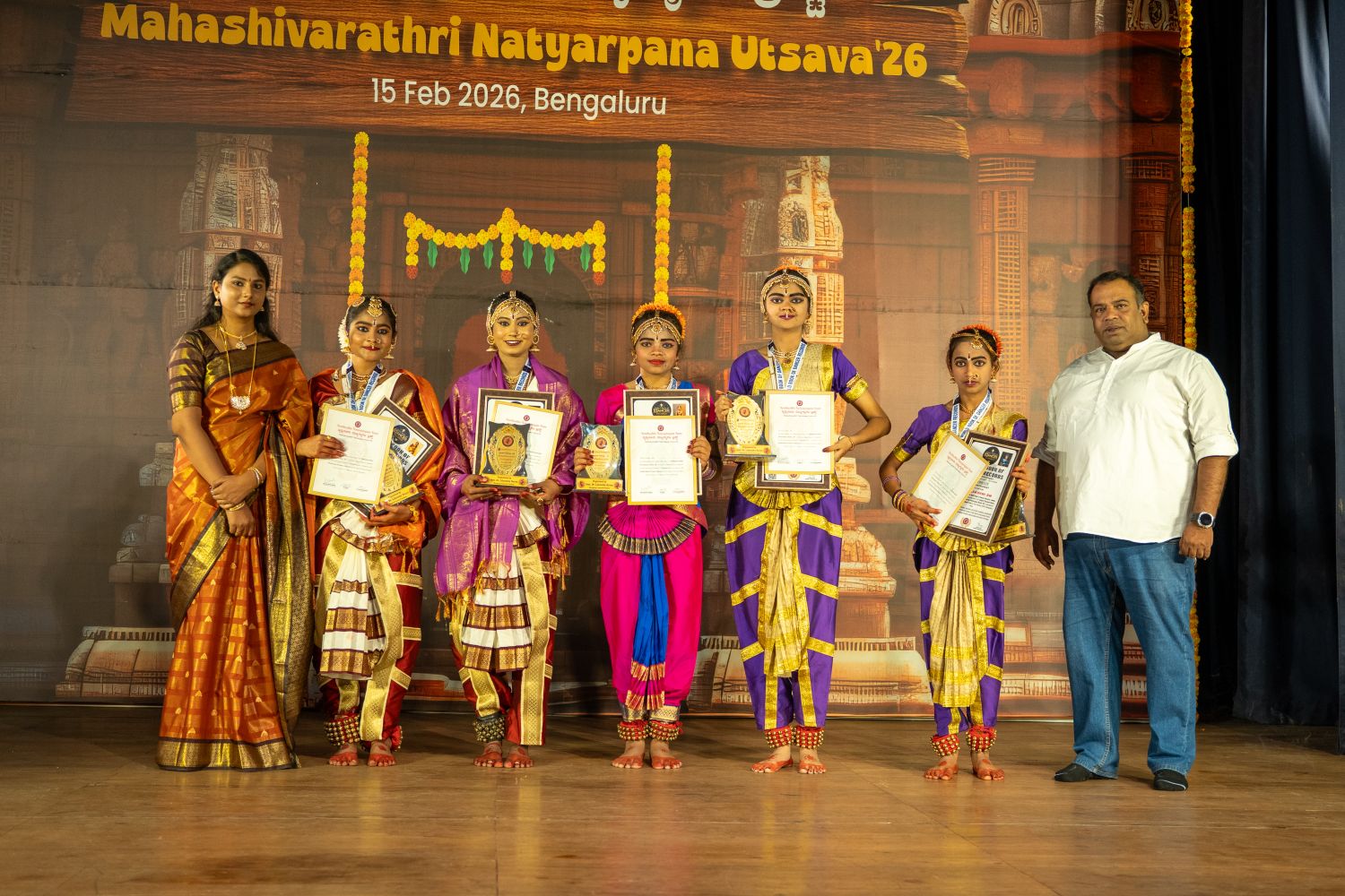 World Book of Dancer Records Mahashivratri event