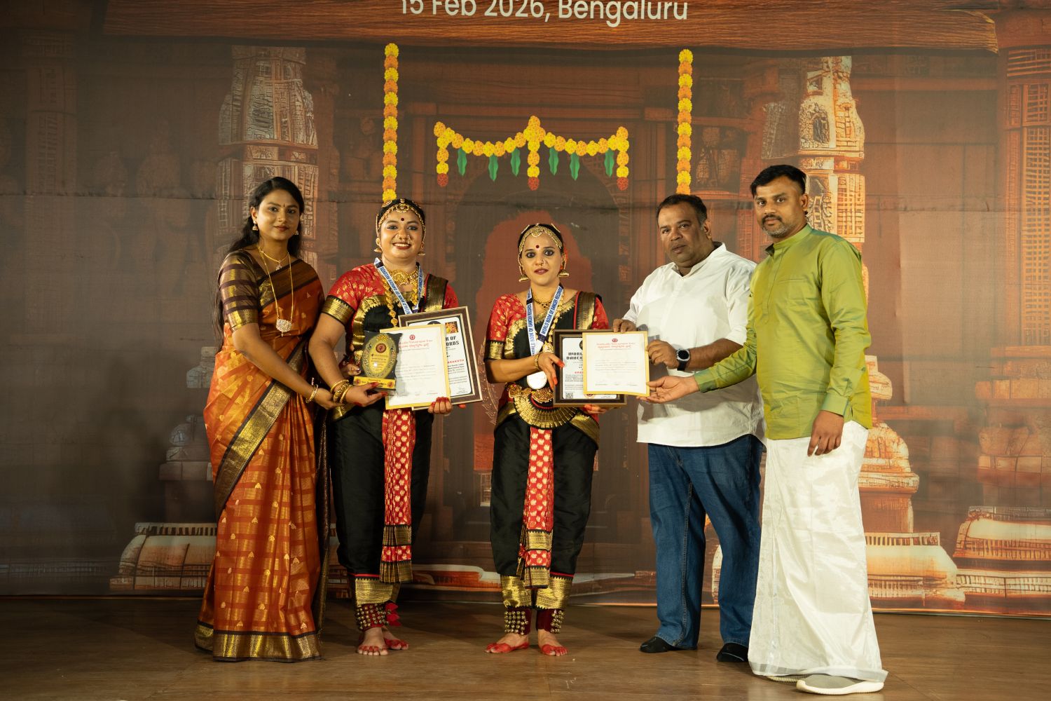 World Book of Dancer Records Mahashivratri event