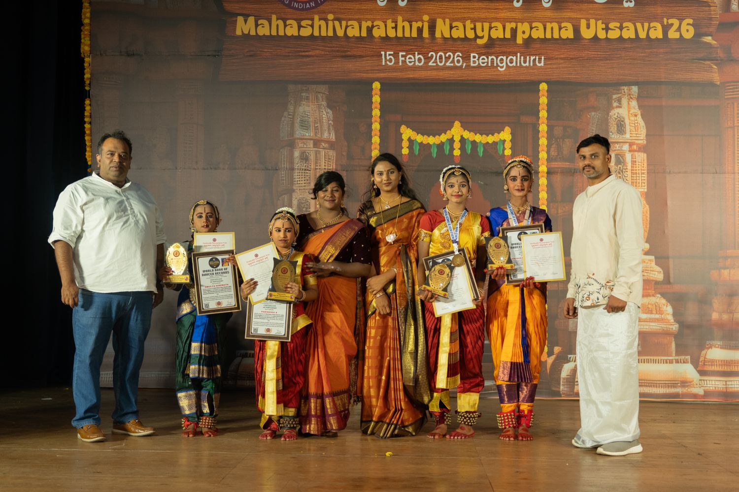 World Book of Dancer Records Mahashivratri event